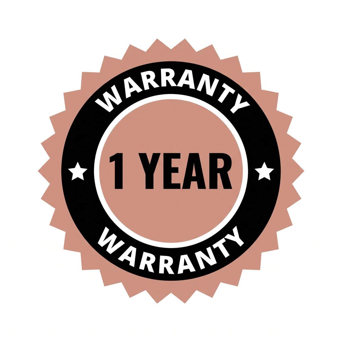 1 Year Warranty